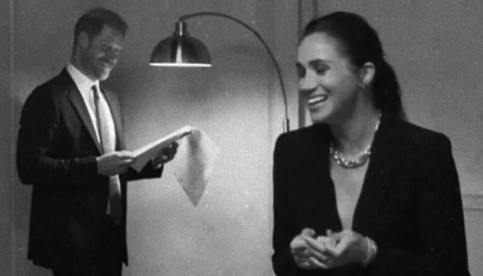 Meghan Markle surprises fans with rare clip of Prince Harry getting ready in NYC