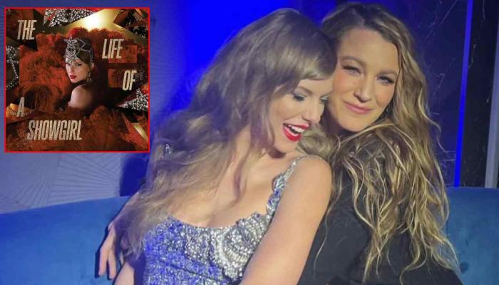 Blake Lively attends Taylor Swifts The Life Of A Showgirl premiere party?