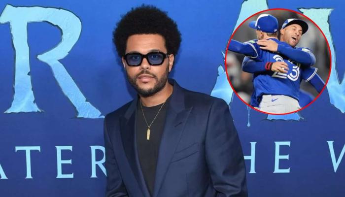 The Weeknd joins home team Blue Jays for full circle moment: Watch