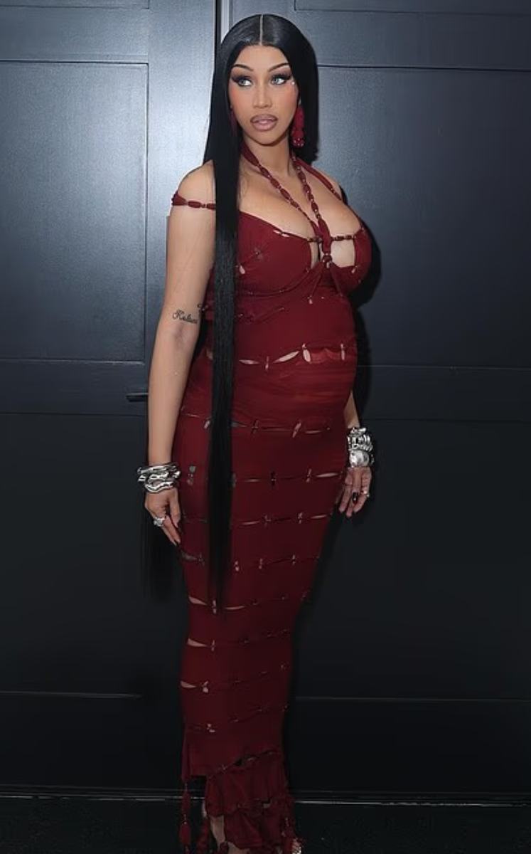 Cardi B stuns in red as she celebrates 33rd birthday