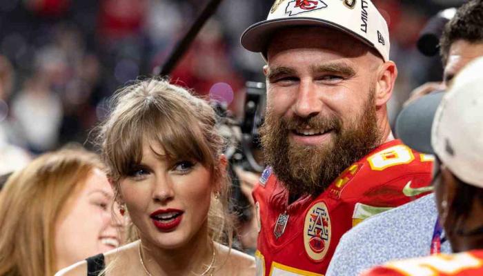 Taylor Swift becomes lucky charm for Travis Kelce’s Kansas City Chiefs