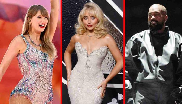Sabrina Carpenter reignites Kanye West, Taylor Swift VMA feud