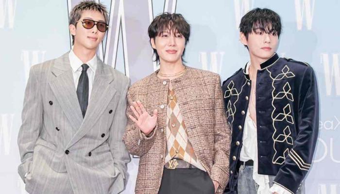 BTS’s RM, JHOPE and V makes rare appearance at red carpet