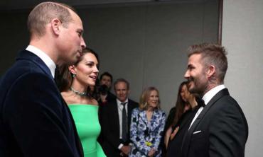 David Beckham's tribute to Prince William, Kate shows where his loyalties lie