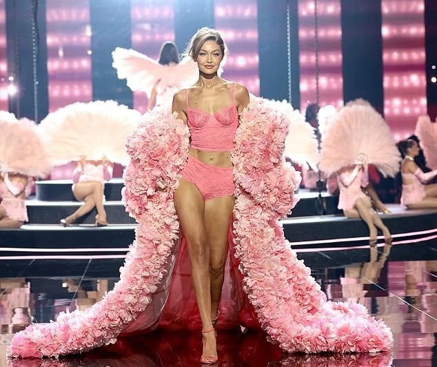 Gigi Hadid at the Victoria’s Secret Fashion Show