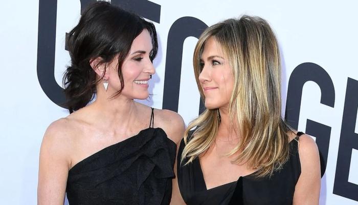 Jennifer Aniston reveals BTS of styling BFF Courtney Cox’s hair