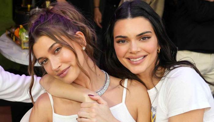 Hailey Bieber, Kendall Jenner serve best friend goals