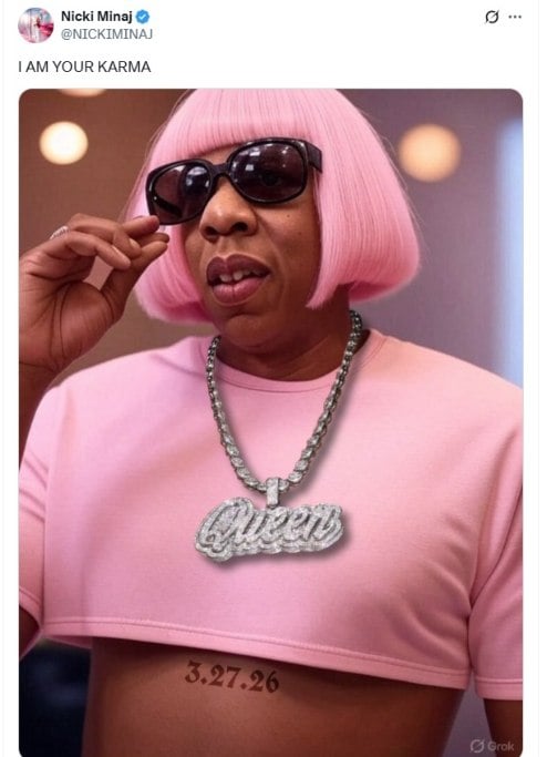 Nicki Minaj becomes Jay Zs karma with latest move