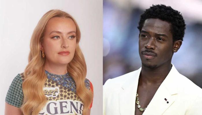 Amelia Dimoldenberg answers steamy query about Damson Idris