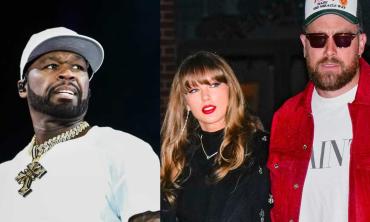50 Cent takes jab at Travis Kelce’s ex while gushing over Taylor Swift