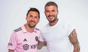 David Beckham pens emotional note for Messi