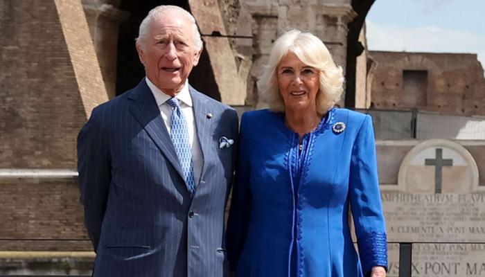 King Charless subtle warning to Queen Camilla caught on camera in Rome
