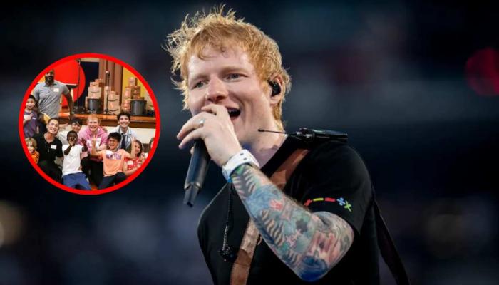Ed Sheeran’s sweet school surprise wins hearts online