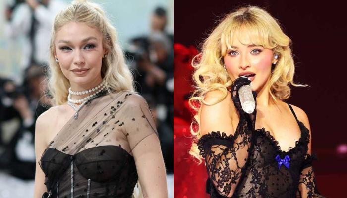 Sabrina Carpenter ‘arrests’ Gigi Hadid at Pittsburgh gig