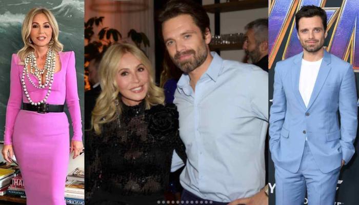 Sebastian Stan supports godmother Anastasia Soare at memoir launch