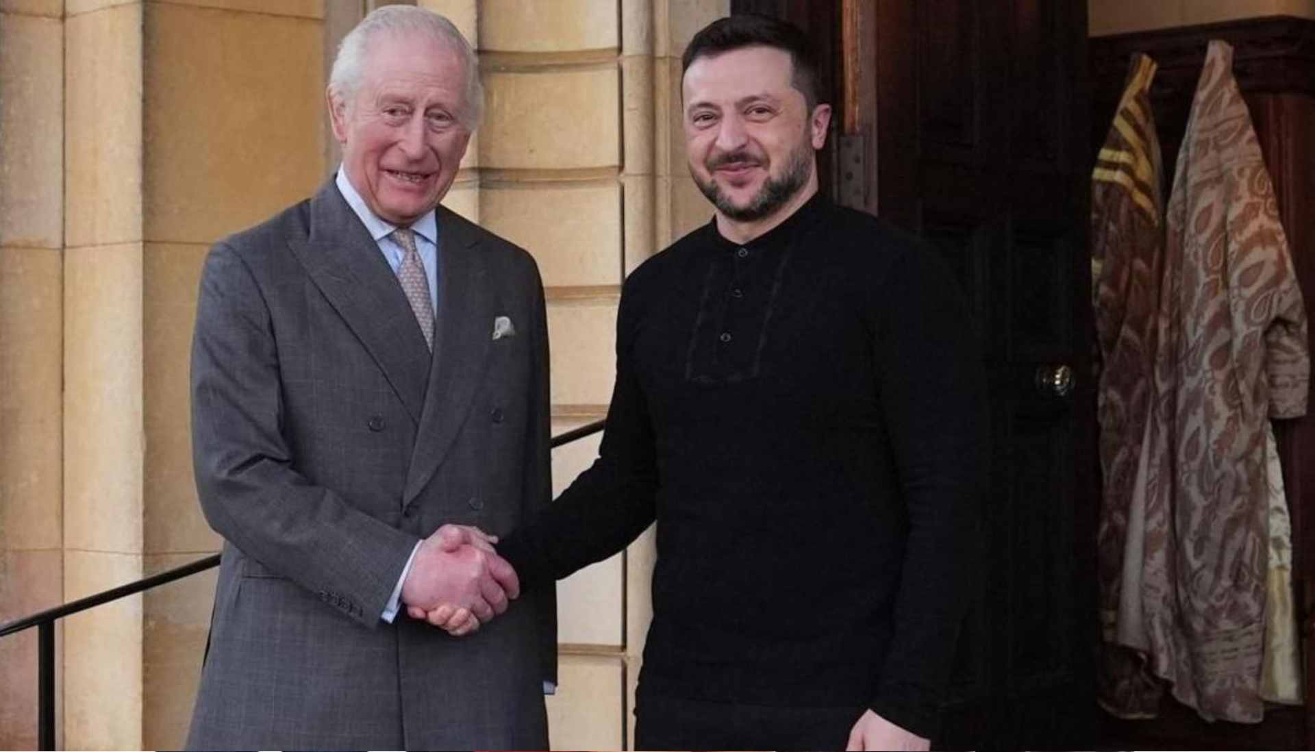 King Charles welcomes President of Ukraine