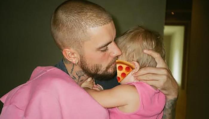 Justin Bieber fans hear son Jack Blues speak for the first time