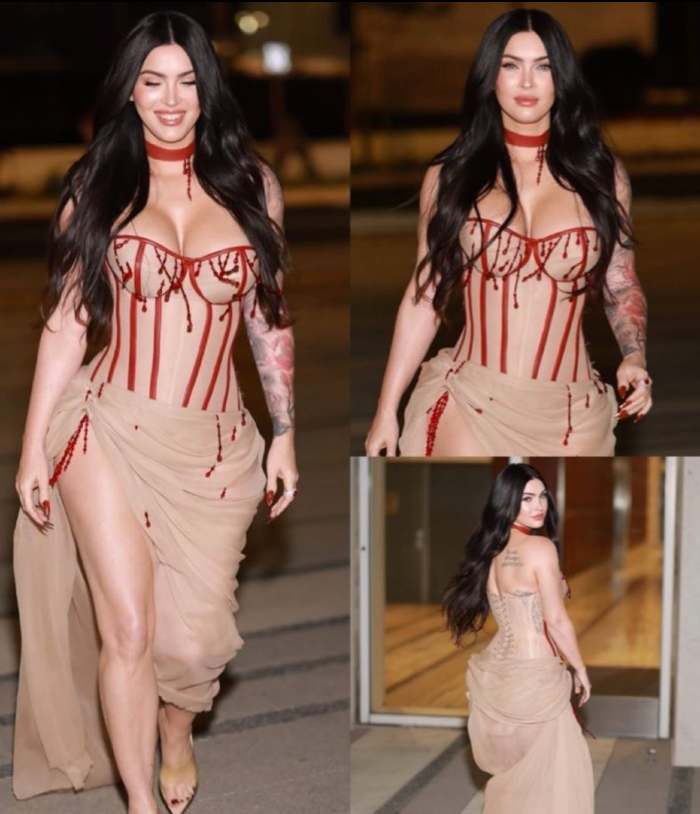 Megan Fox sparks comparison to Kim Kardashian with new look