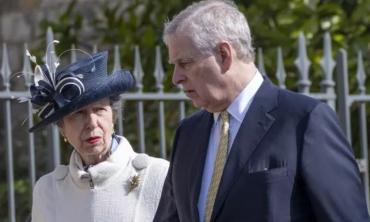 Princess Anne 'worried' about Prince Andrew's wellbeing over mounting pressure
