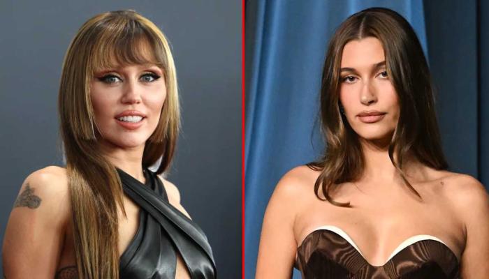 Miley Cyrus teases Hailey Bieber with cheeky comment at Vogue World 2025