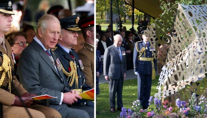 King Charles fights backs tears at LGBT+ forces tribute ceremony