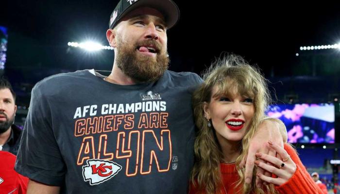 Taylor Swift embraces fall while supporting Travis Kelce