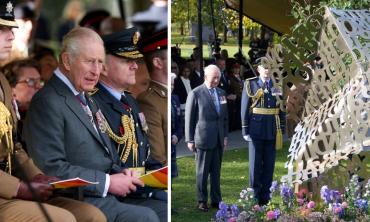 King Charles fights backs tears at LGBT+ forces tribute ceremony