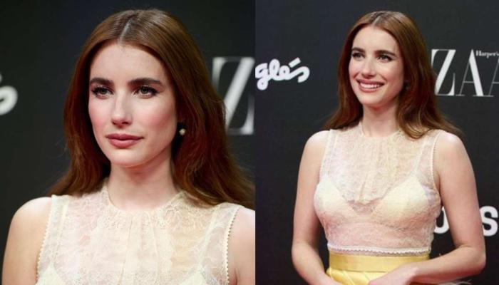 Emma Roberts serves looks at the red carpet