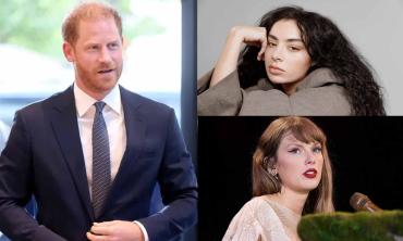 Prince Harry reacts to Taylor Swift, Charli XCX feud 
