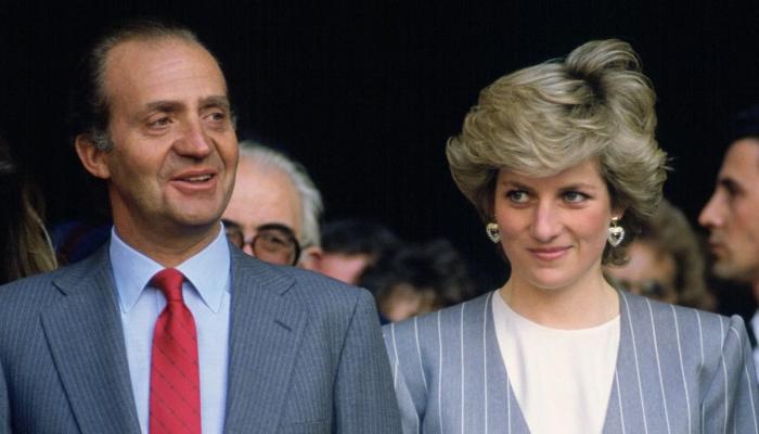 King Juan Carlos takes swipe at Princess Diana as he denies affair claims