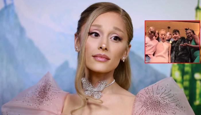 Ariana Grandes inner Glinda comes out in chaotic video