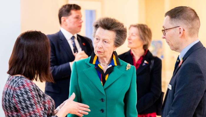 Princess Anne pays moving tribute to Queen Elizabeth with classic look