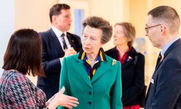 Princess Anne pays moving tribute to Queen Elizabeth with classic look