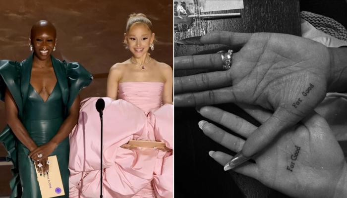 ‘Wicked’ director warned Ariana, Cynthia before getting tattoos