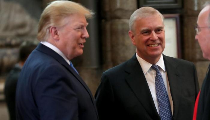 Donald Trump speaks out on Andrews royal fall from grace