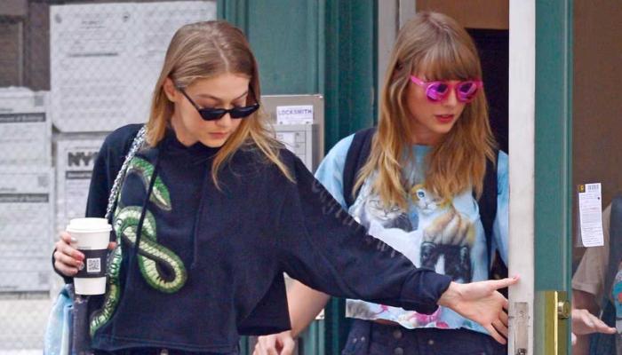Taylor Swift slips back in Reputation era in reunion with Gigi Hadid