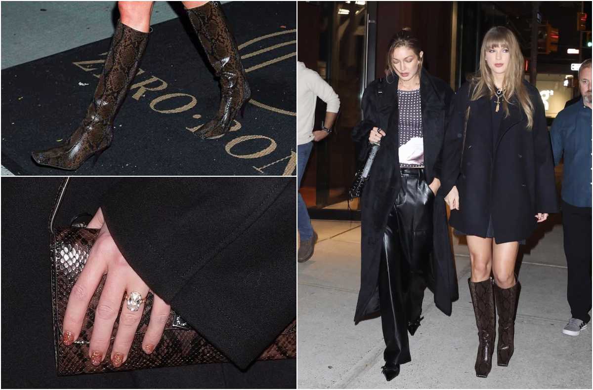 Taylor Swift slips back in Reputation era in reunion with Gigi Hadid