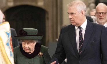 How did Queen Elizabeth feel about Andrew's involvement with Epstein?