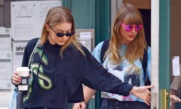 Taylor Swift slips back in 'Reputation' era in reunion with Gigi Hadid