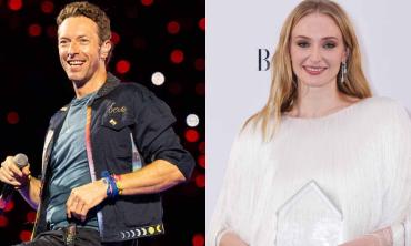 Chris Martin, Sophie Turner bond over being British