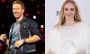 Chris Martin, Sophie Turner bond over being British