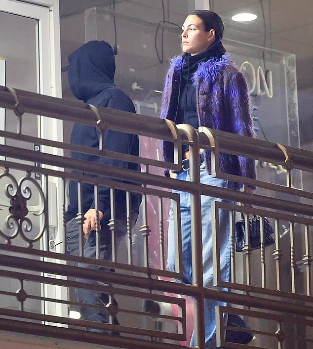 Leonardo DiCaprio and Vittoria Ceretti