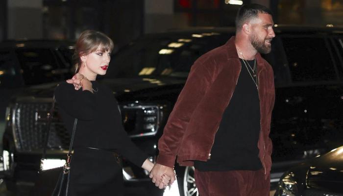 Taylor Swift paints town red with Travis Kelce in N.Y.C date