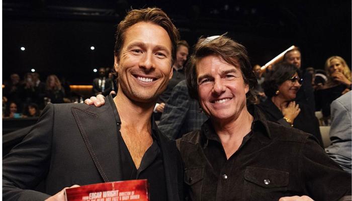 Glen Powell shares Tom Cruise’s advice on how not to die