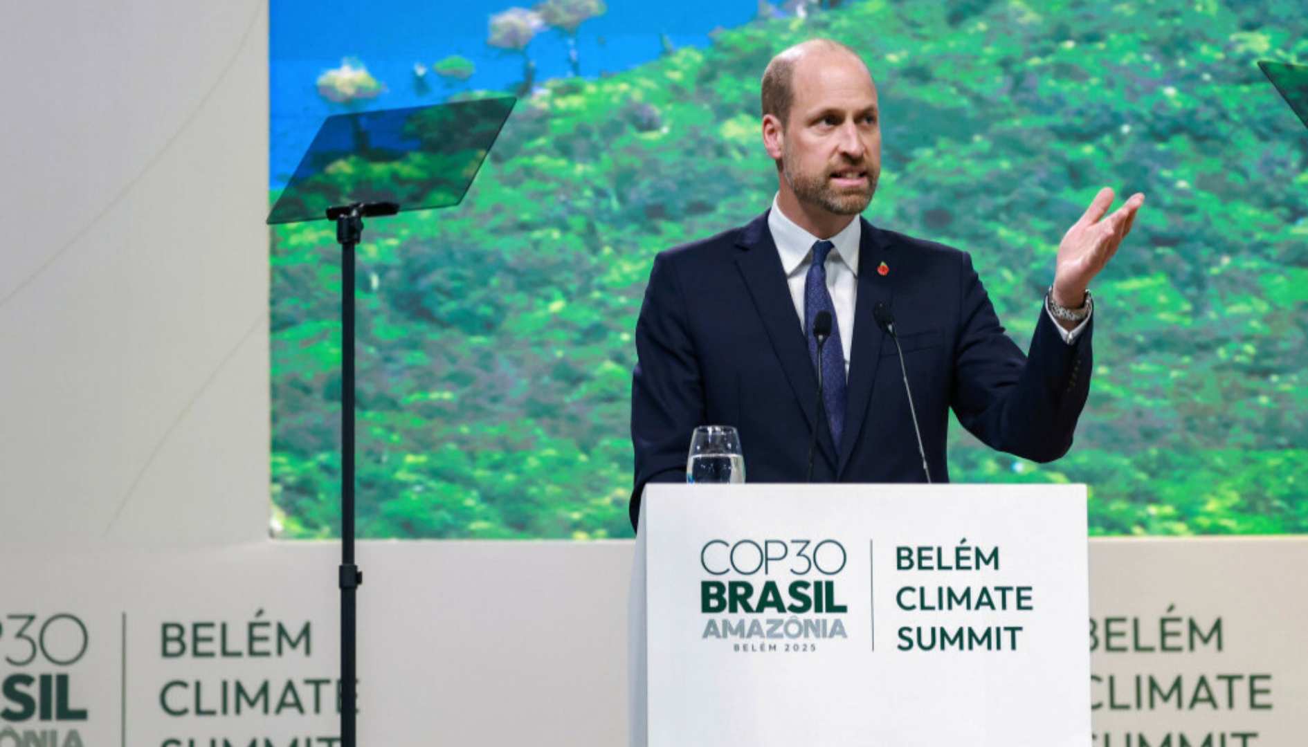Prince William gives moving speech at COP30