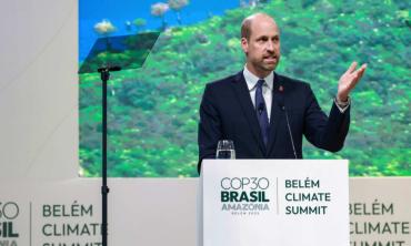 Prince William gives moving speech at COP30