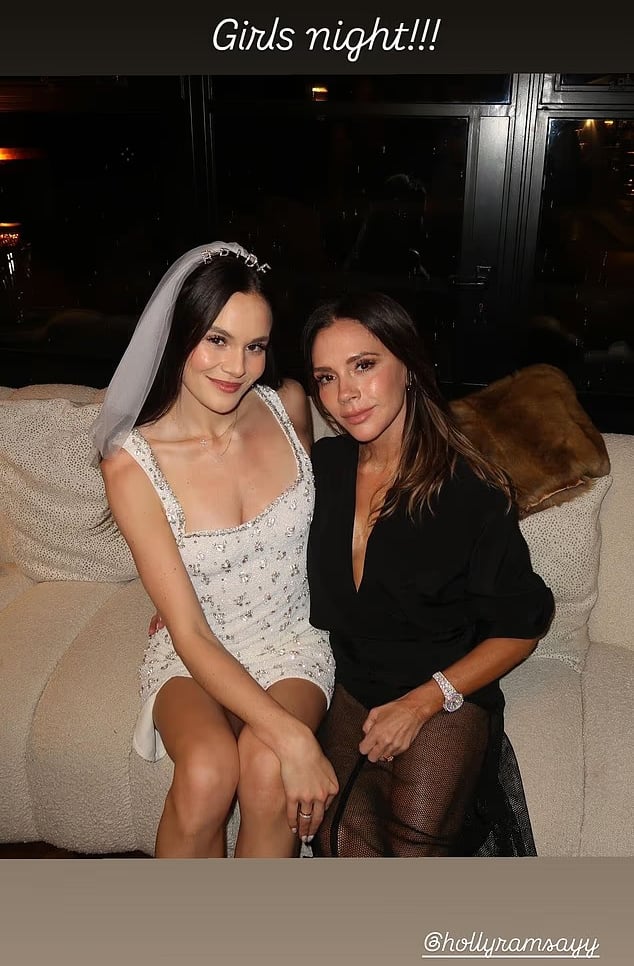 Victoria Beckham goes wild at Holly Ramsay’s big night