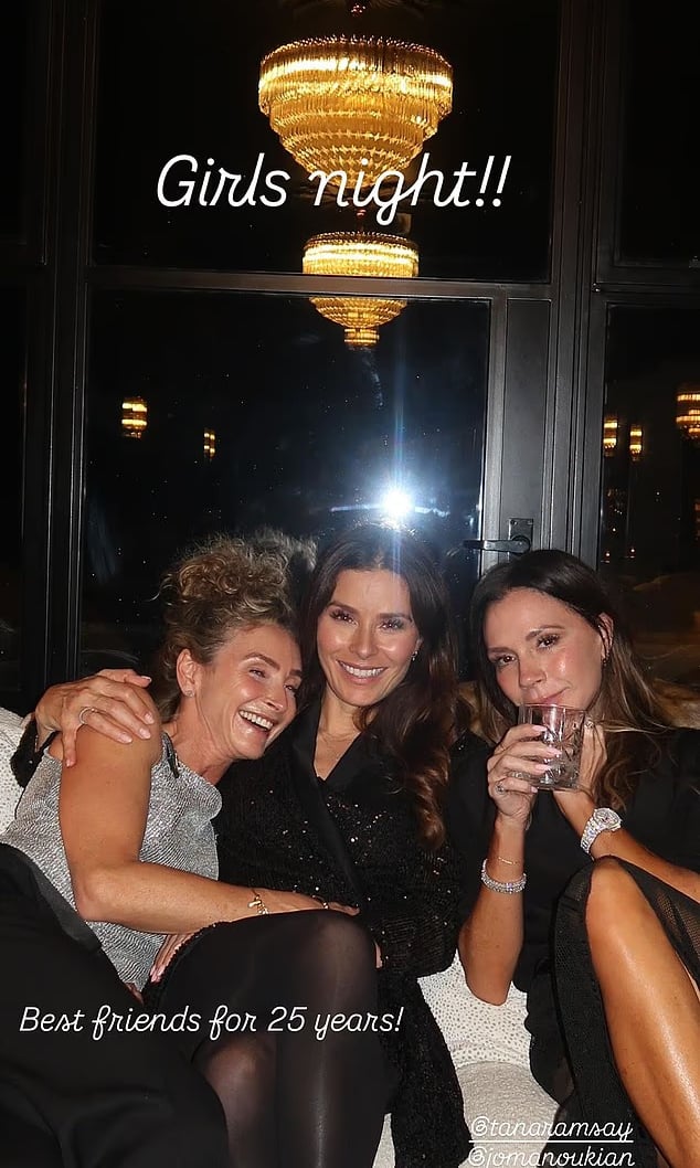 Victoria Beckham goes wild at Holly Ramsay’s big night