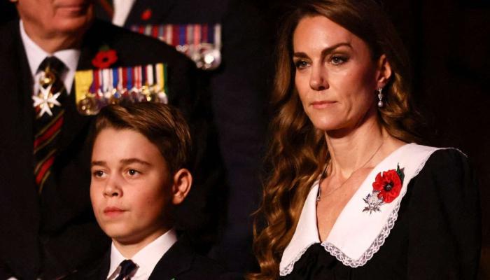 Prince George adorably mirrors Kate Middleton at Festival of Remembrance