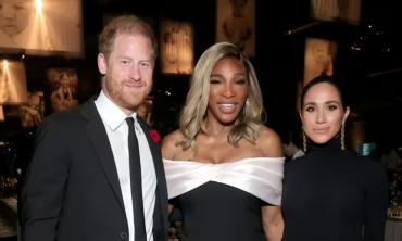 Meghan Markle, Prince Harry have glamorous night out while royals honour the fallen